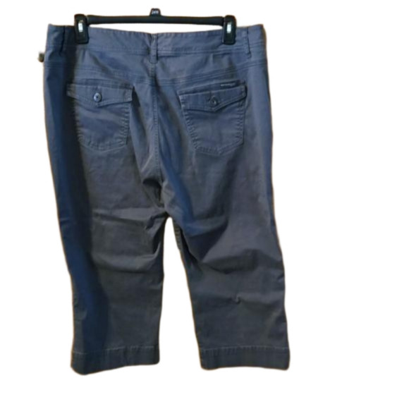 Bandolinoblu Crop length Pants Olive color 5 Pockets Women size 20W - Picture 5 of 15